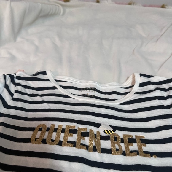 COPY - Kate spade queen bee striped tee S - Picture 3 of 4